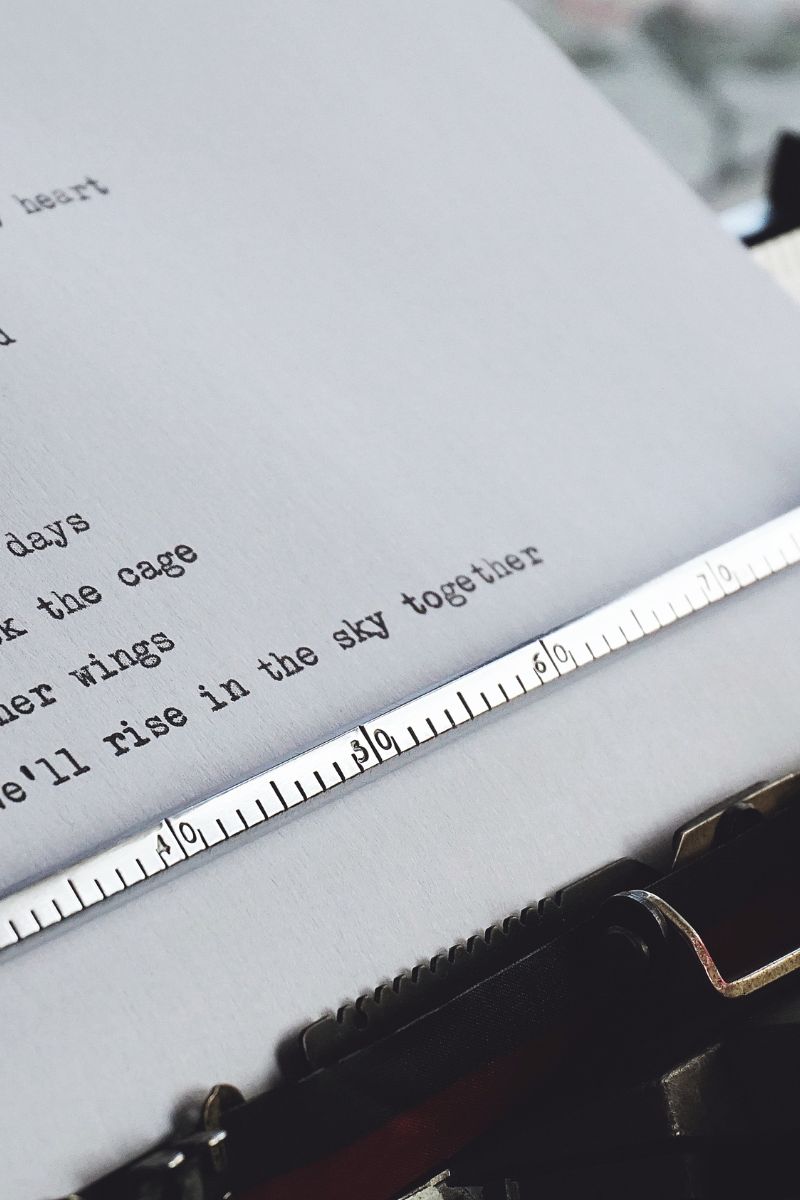 typewriter paper