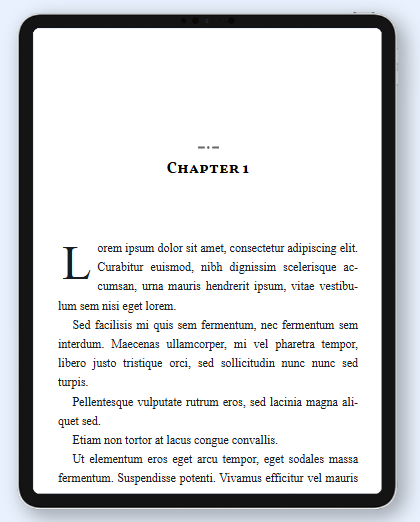 ebook formatting image